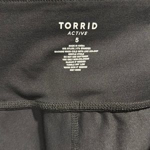 TORRID Active Black High-Rise Full-Length Leggings
